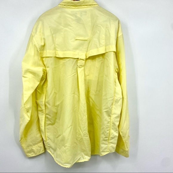 Exofficio women’s yellow vented mesh fishing shirt - Picture 2 of 11